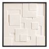 Панно декоративное с эффектом 3D Minimalism, 60х60 см, бежевый, Bergenson Bjorn