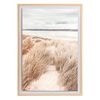 Панно декоративное Sand с бежевой рамой, 50х70 см, Bergenson Bjorn