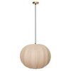 Светильник подвесной Texture Rib, ?48 см, бежевый, Bergenson Bjorn