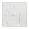 Панно декоративное с эффектом 3D Minimalism, с белой рамой, 60х60 см, Bergenson Bjorn