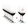 Набор бокалов Riedel Veritas Cabernet / Merlot Pay 6 Get 8, 8 шт., 7449/0, Riedel