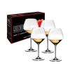 Набор бокалов Heart To Heart Pay 3 Get 4 Value Gift Pack Oaked Chardonnay, 4 шт., 670 мл, 5409/97, Riedel