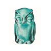 Фигурка Сова большая Zoo, бирюзовая, хрусталь, Nachtmann