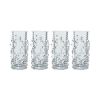 PUNK - Набор стаканов 4 шт. высоких 390 мл бессвинцовый хрусталь