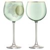 Набор из 2 круглых бокалов Sorbet 525 мл зелёный, LSA International