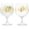 Набор из 2 круглых бокалов Fir Metallic 525 мл, LSA International