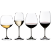 Набор из 4-х бокалов (фужеров) для красного/белого вина, материал: хрусталь, серия Vinum, 5416/47, Riedel, Австрия