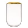Ваза Space, 25 см, золото, LSA International