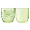 Набор из 2 стаканов Hint 400 мл зелёный, LSA International