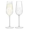 Набор из 2 бокалов-флейт для шампанского Stipple 250 мл, LSA International