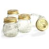 Набор из 4-х банок 150 мл, стекло, серия QUATTRO Stagioni, 357760CBB021990, Bormioli Rocco