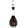 Декантер с пробкой темно-бордовый 750 мл, серия GRAPE, AJKA CRYSTAL
