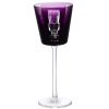 Фужер для вина аметист 170 мл, серия RETRO BLACK, AJKA CRYSTAL