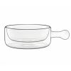 Емкость сервировочная с двойными стенками и ручкой, 250 мл, серия Thermic Glass, Luigi Bormioli