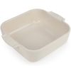 Форма для запекания квадратная ECRU 1,1 л, 21 см, слоновая кость, Peugeot