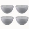 Набор пиал In The Village, 150 мл, серые, 4 шт., Liberty Jones