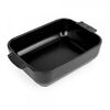 Форма для запекания прямоугольная SATIN BLACK 2,7 л, 32 х 20 см, H6,5 см, черный, Peugeot