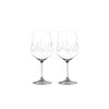 Набор бокалов для вина Tattoo, 2 шт, 630 мл, белый декор, хрусталь, Nachtmann