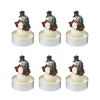 Набор декоративных свечей Festive snowman из коллекции New Year Essential, 6 шт., Tkano