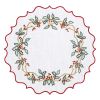 Набор из двух салфеток под приборы Festive wreath из коллекции New Year Essential, ?38 см, Tkano