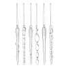 Набор ёлочных украшений Fancy icicles из коллекции New Year Essential, 6 шт., Tkano