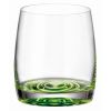 Набор из 6-ти стаканов для виски PAVO AQUA green, 290 мл, Crystal Bohemia