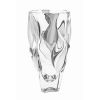Ваза BAMBOO, 30 см; декор Платина; стекло, Bohemia JIHLAVA