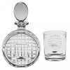 Набор для виски Magnifier: 1 штоф 650 мл и 6 стаканов 320 мл , Crystal Bohemia