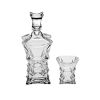 Набор для виски X-LADY, 1 штоф 700 мл и 6 стаканов 240 мл, Crystal Bohemia