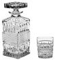 Набор для виски BRITTANY, 1 штоф 700 мл и 6 стаканов 240 мл, Crystal Bohemia
