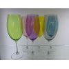 Набор из 6-ти бокалов для красного вина MILVUS,Color mix цветная чаша, 510 мл, Crystal Bohemia