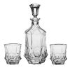 Набор для виски, 1 штоф 750 мл и 6 стаканов 280 мл, Crystal Bohemia