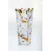 Ваза Glacier, 30,5 см; декор Золото; хрусталь, Bohemia JIHLAVA
