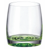 Набор из 6-ти стаканов для воды Pavo Aqua Green, 250 мл, Crystal Bohemia