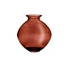 Ваза для цветов, 26 см Neon, красно-коричневая, San Miguel