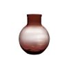 Ваза для цветов, 31 см Aran, красно-коричневая с градиентом, San Miguel