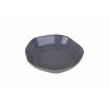 Тарелка глубокая с волнистым краем 21 см, Seasons Темно-серый, Porland