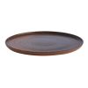 Тарелка с вертикальным бортом 30 см, Lykke Коричневый, Porland