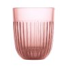 Набор из 6-ти стаканов O/F 290 мл, h 9,5 см, d 8 см, цвет розовый, OUESSANT, La Rochere