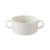 Чашка суповая с ручками 11 см, цвет белый, LINE, Porland