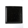 Тарелка квадратная 27см, чёрный, BLACK MOSS, Porland