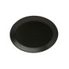 Блюдо овальное 31х24 см, Seasons Черный, Porland