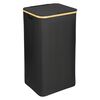 Корзина для белья Neat Tall, 41х35х74 см, черная, Smart Solutions