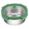 Контейнер стальной круглый Click Steel, 1,5 л, зеленый, Smart Solutions