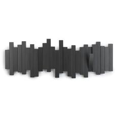 Вешалка настенная Sticks черная, Umbra