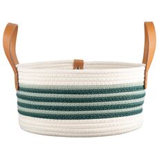 Корзина для хранения Helly ?30х15 см, бежевая/зеленая, Bergenson Bjorn