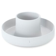Кашпо Fountain белое, Umbra