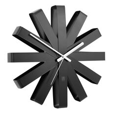 Часы настенные Ribbon чёрныe, Umbra