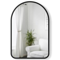 Зеркало настенное Hub, 61х91 см, черное, Umbra