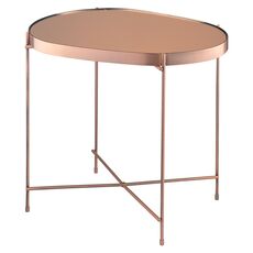 Стол Josen, 50х36 см, медный, Bergenson Bjorn